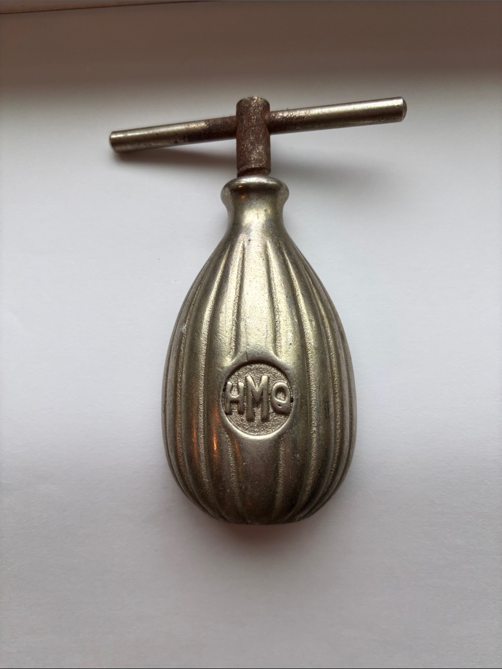 Antique HMQ Turn Screw Nutcracker